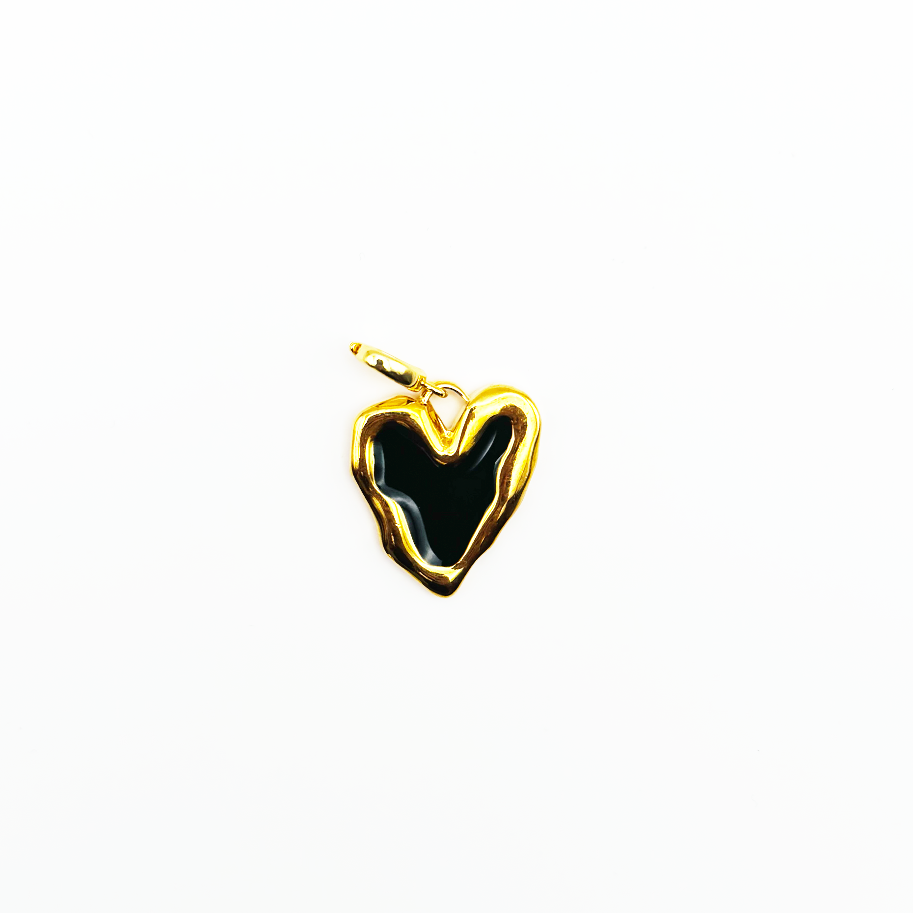 Charm Black Heart