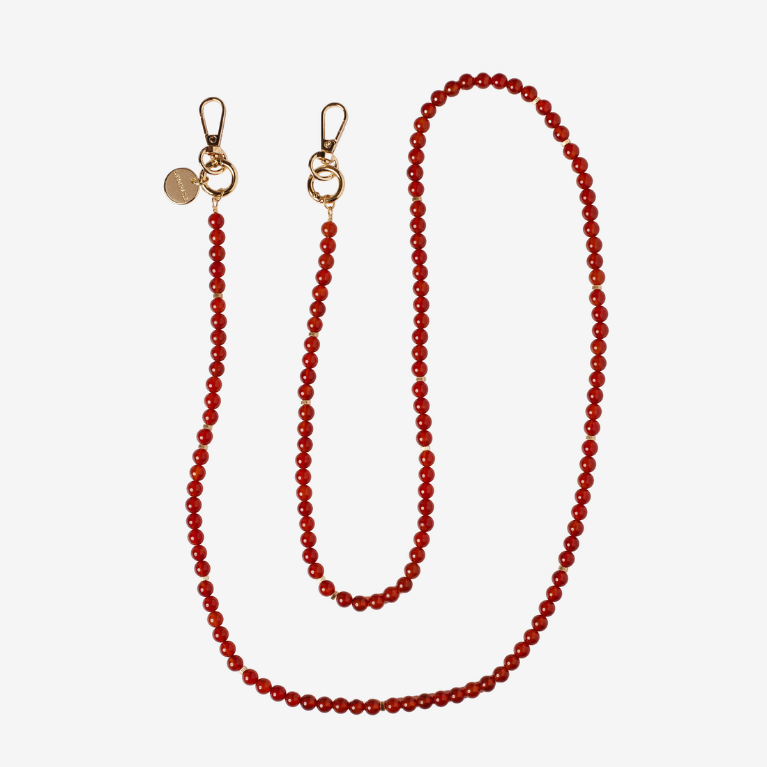 Agatha flame - Crossbody din Pietre Naturale