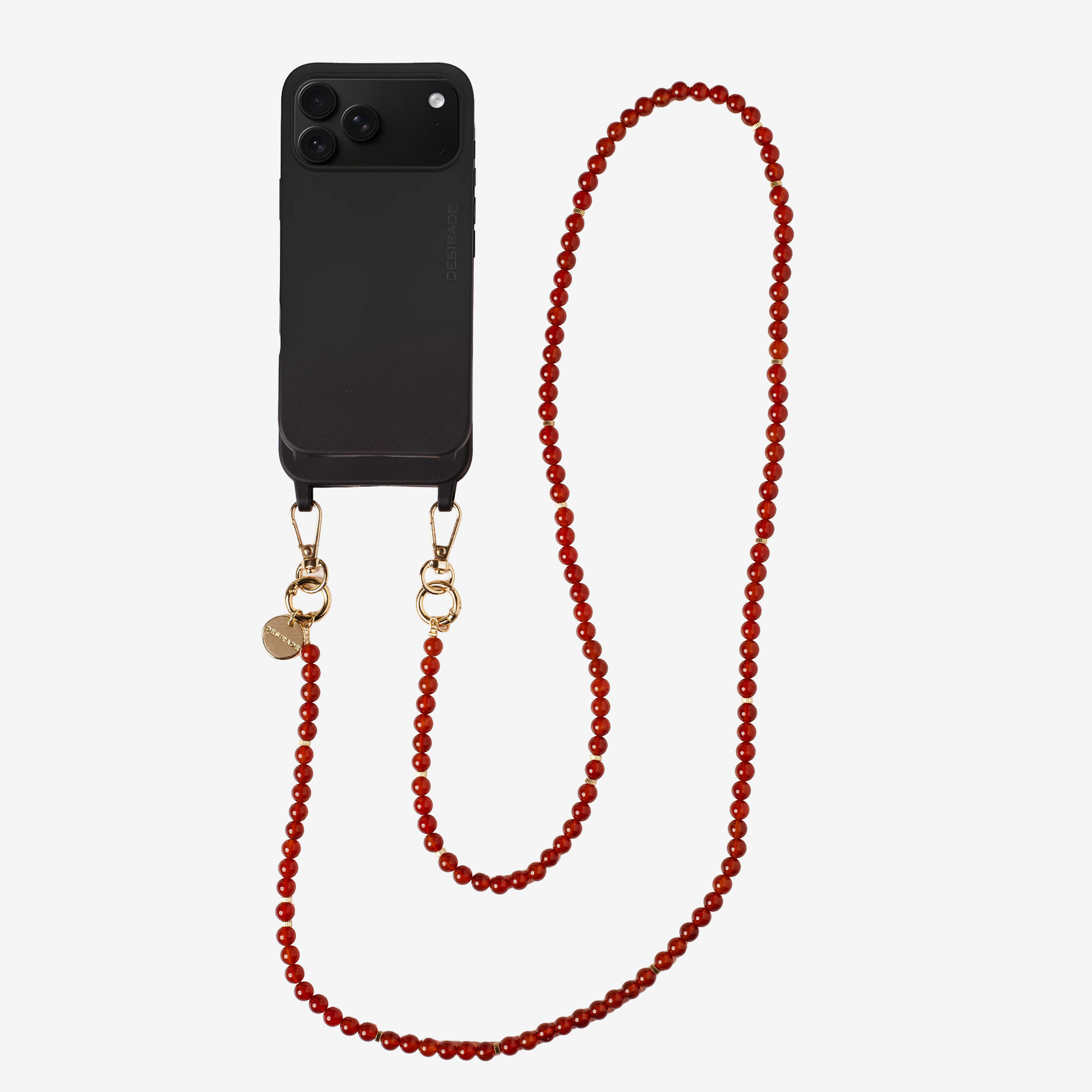 Agatha flame - Crossbody din Pietre Naturale