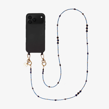 AZURRO – Crossbody din pietre naturale pentru telefon 120 cm
