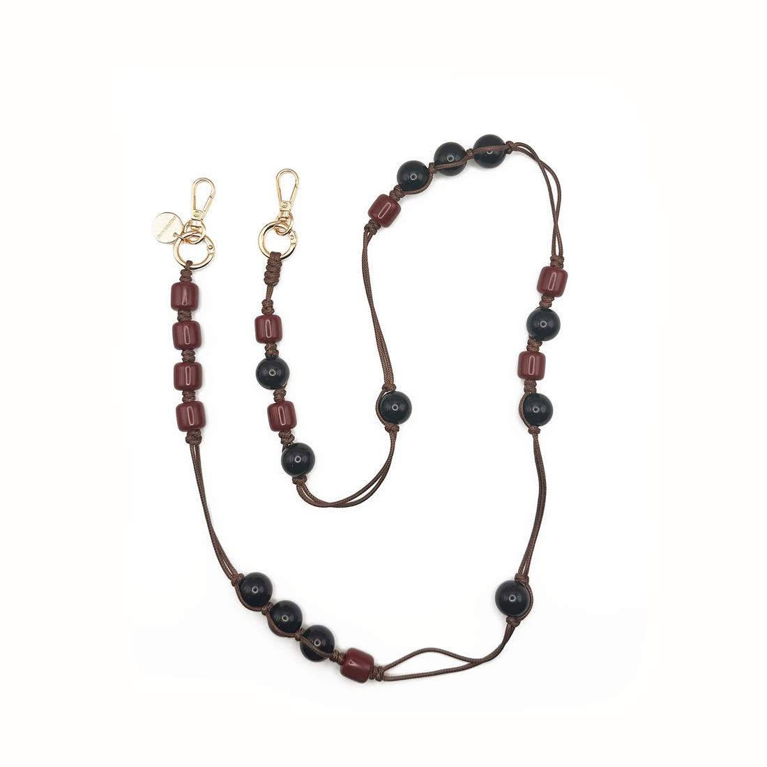 Burgundy Noel – Strap pentru telefon crossbody