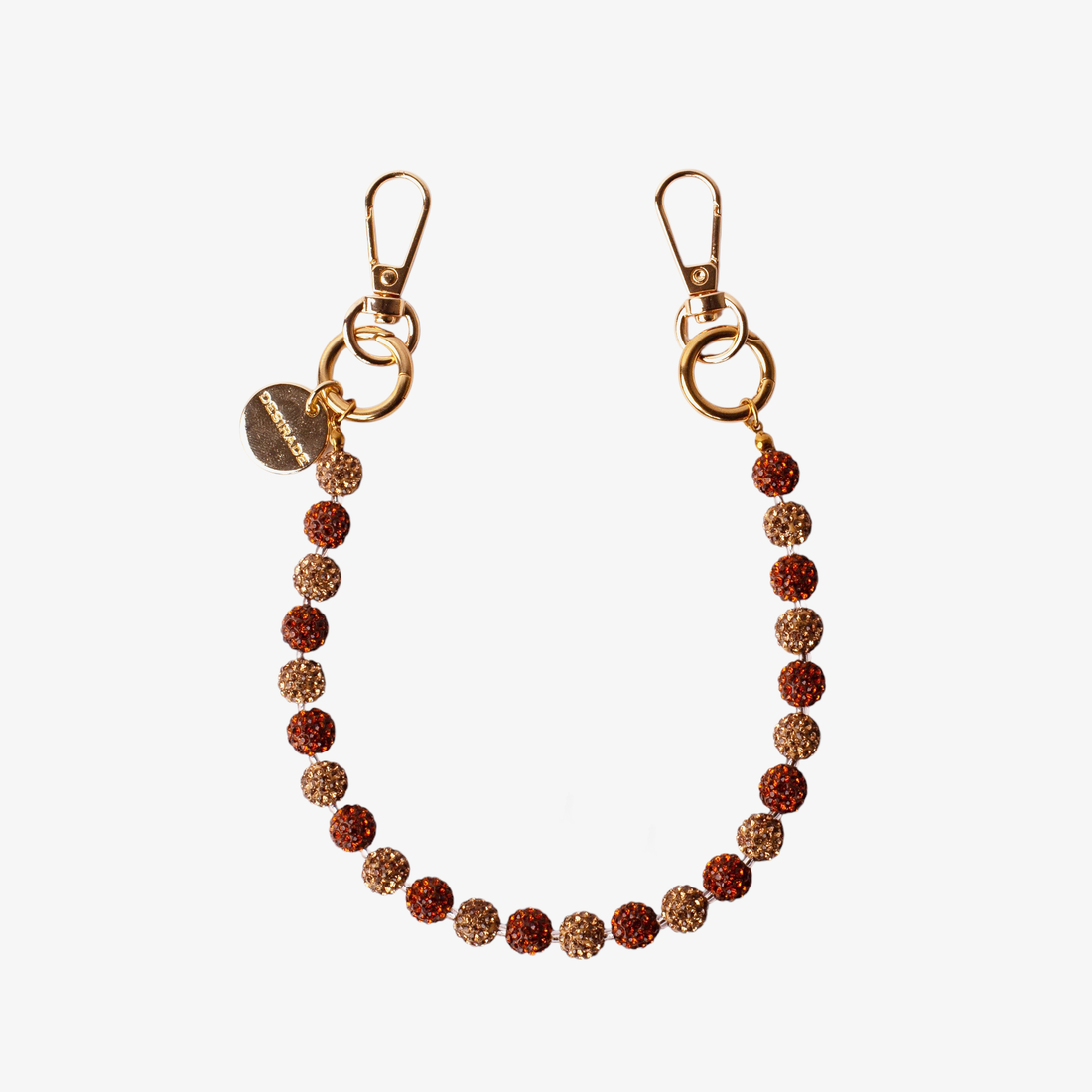 CRISTAL AMBER – Strap pentru telefon 32cm