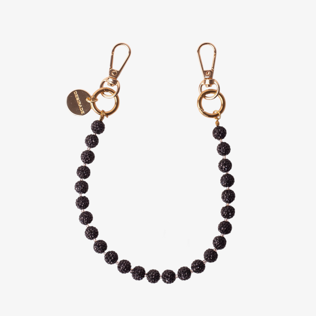 CRISTAL NOIR – Strap pentru telefon 32cm