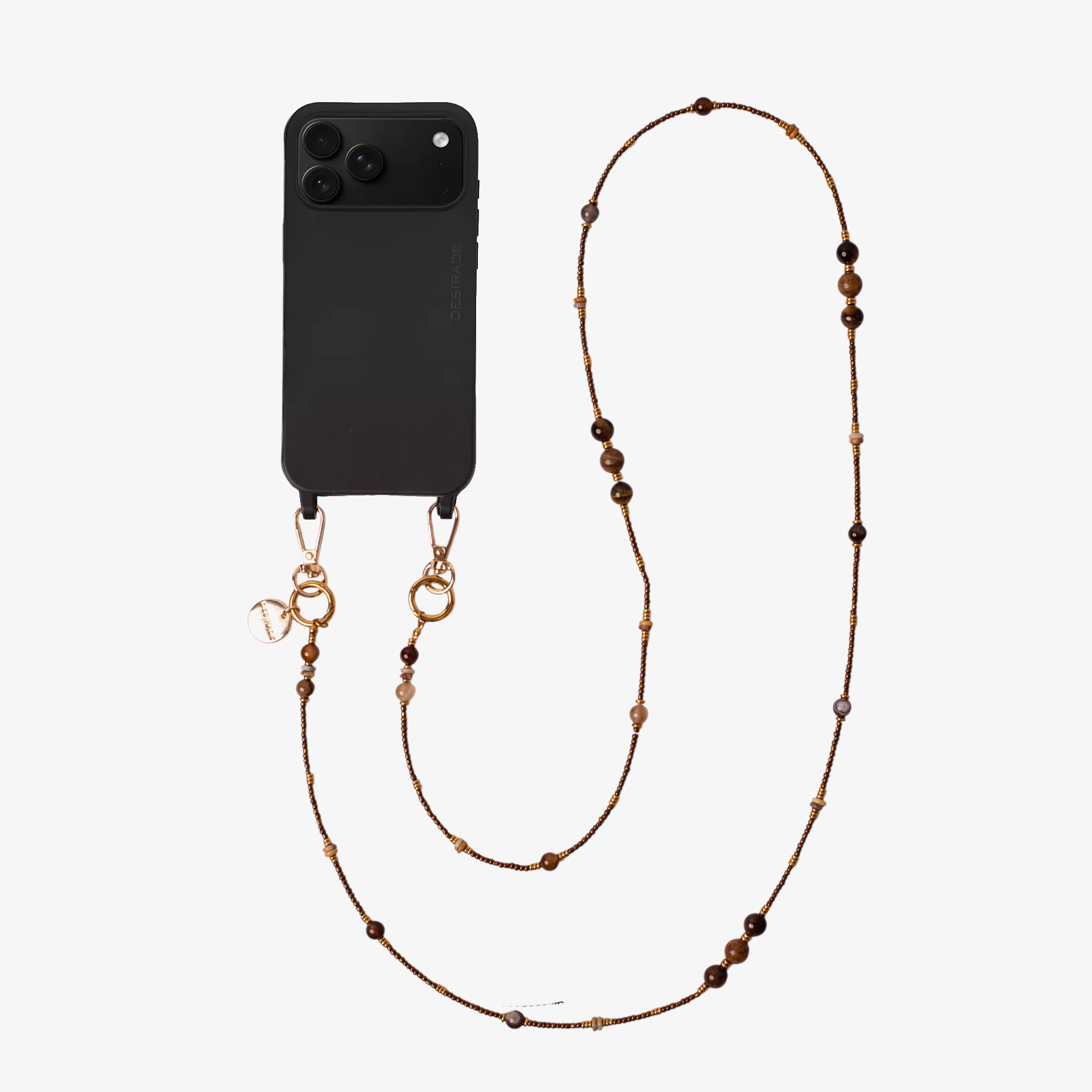 DESERT OAK – Strap din pietre naturale pentru telefon 120 cm