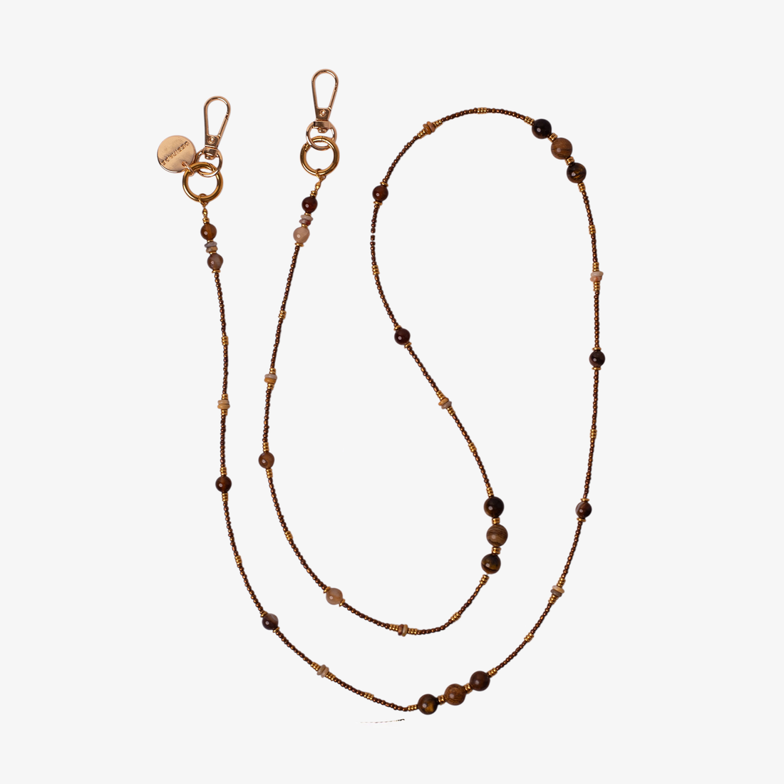 DESERT OAK – Strap din pietre naturale pentru telefon 120 cm