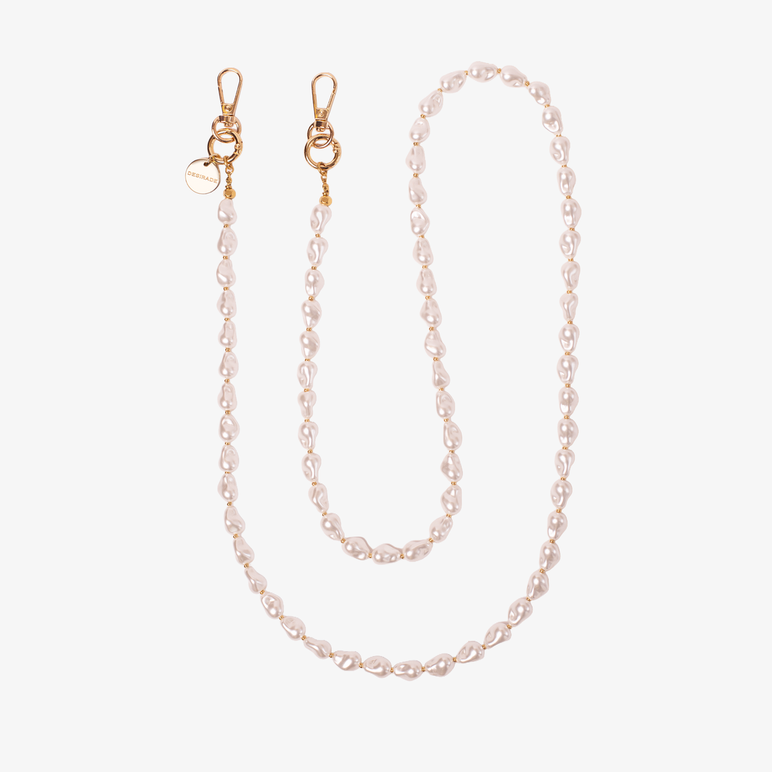 GRAZIA – Crossbody phone strap with synthetic pearls