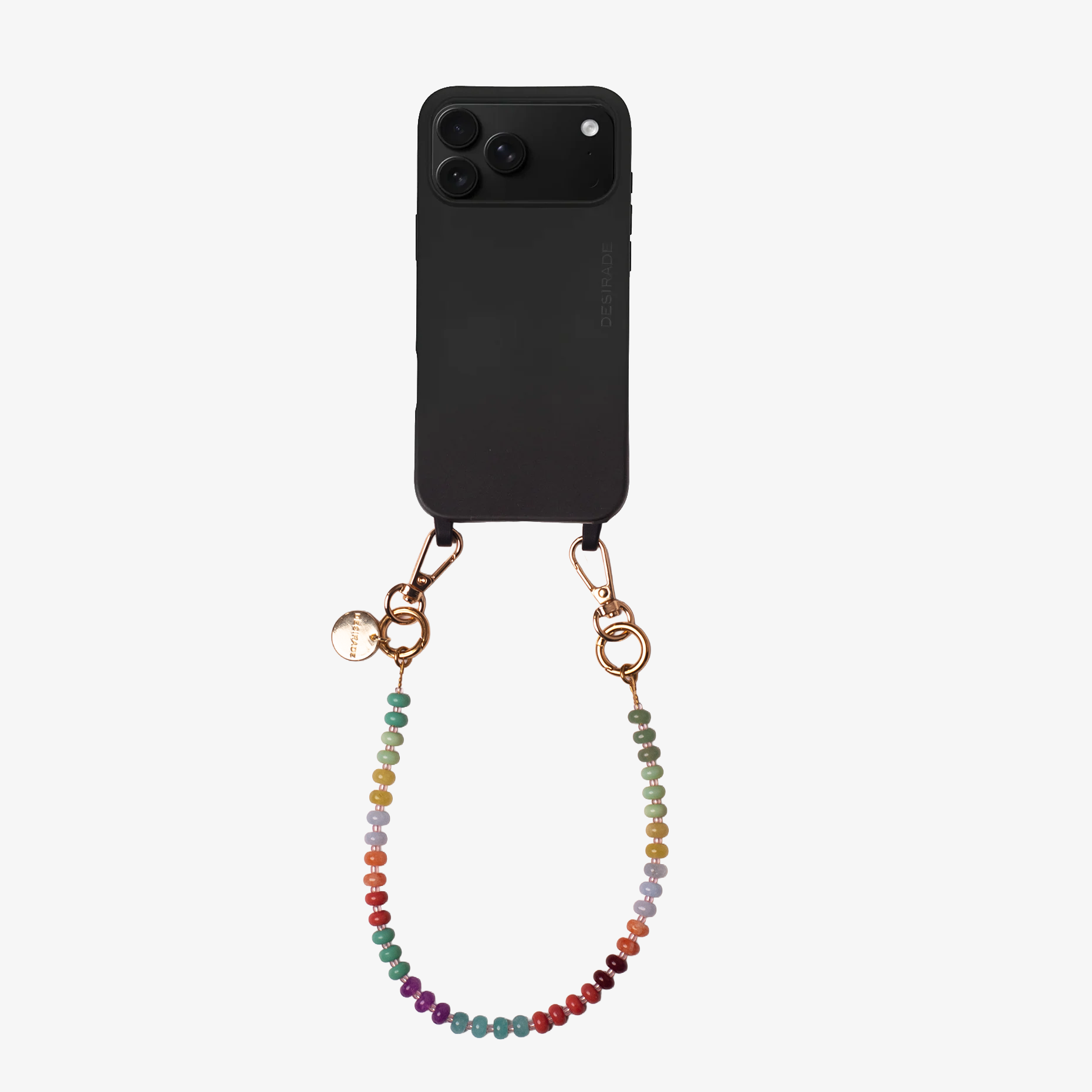 VIA DEI COLORI – Strap pentru telefon din pietre naturale 32cm