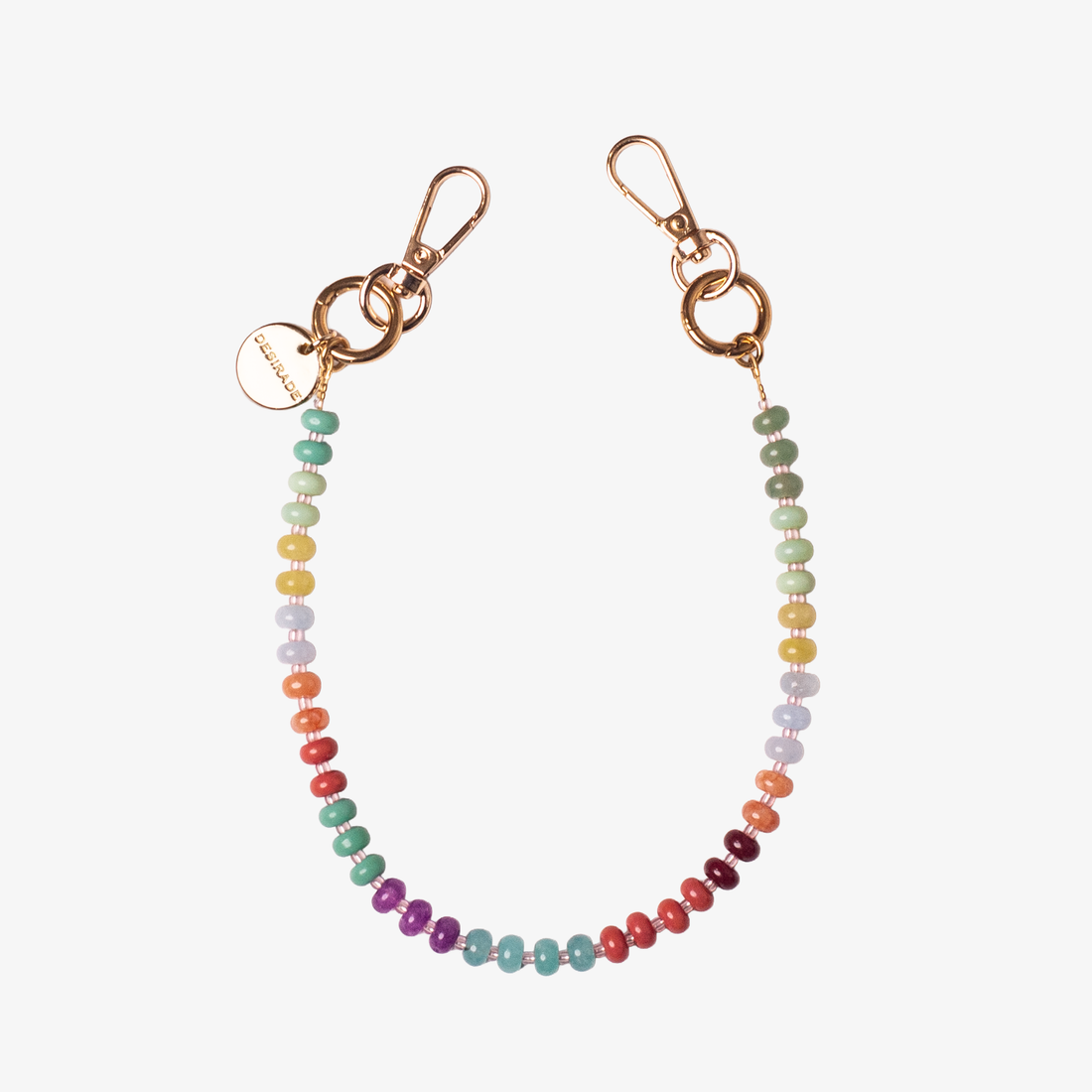 VIA DEI COLORI – Natural stone phone strap 32cm