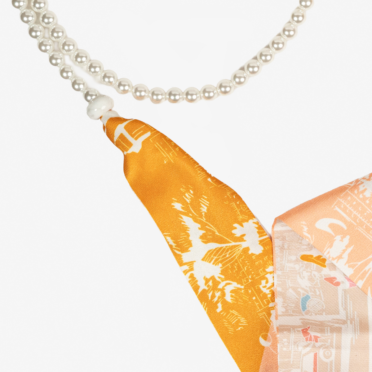SOLE – Sciarpa con Perle