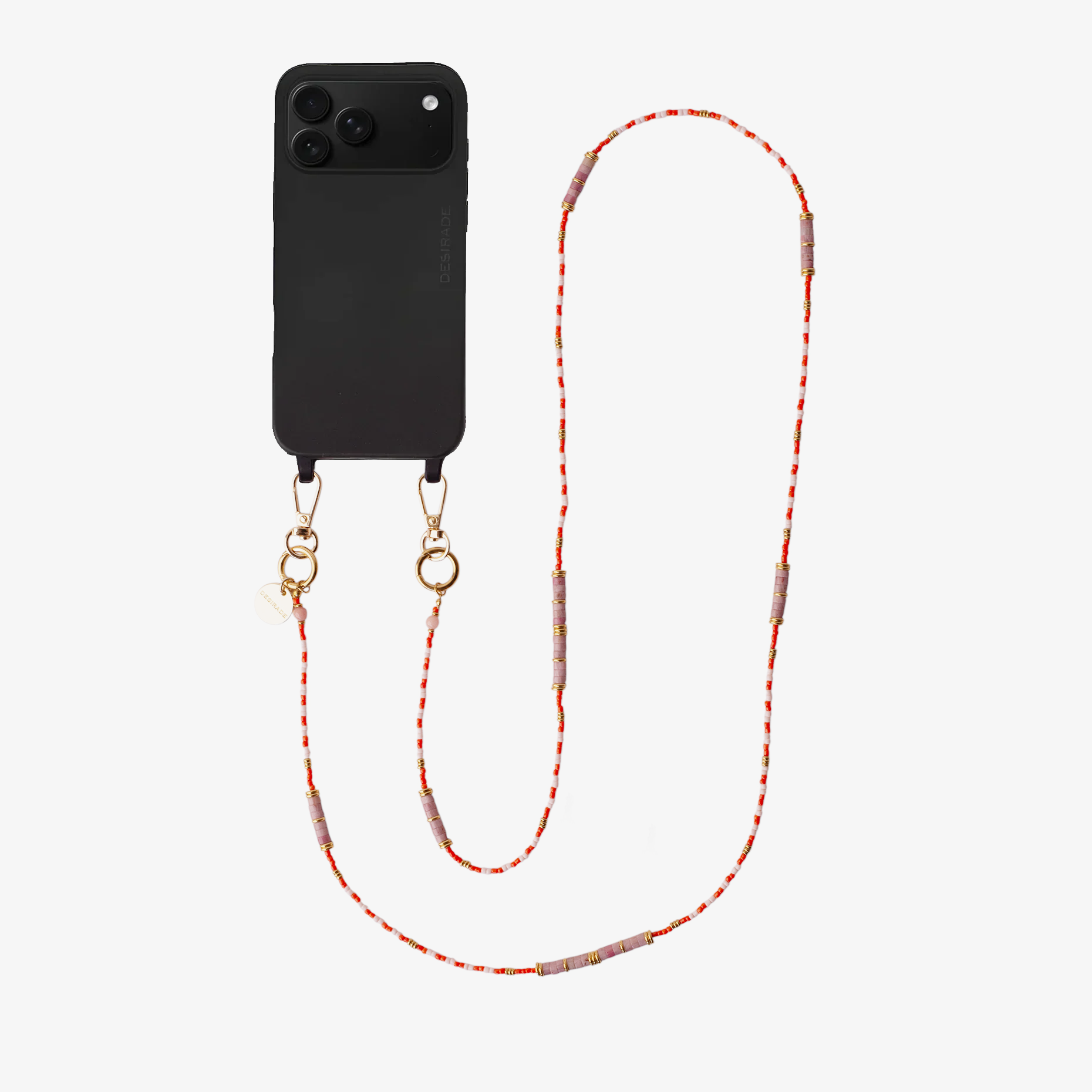 ARANCIA – Crossbody din pietre naturale pentru telefon 120 cm