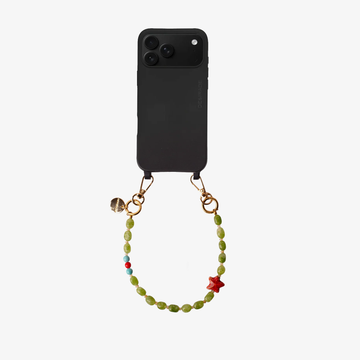 SEA GARDEN – Strap din pietre naturale pentru telefon 32cm